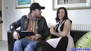 Horndog Stepmom MILF Peeked & Jizzed