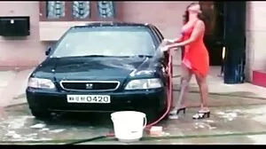 Bossy Blonde Stepmom Chap ට Lick කිරීමට නියෝග කරයි